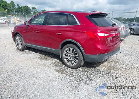 2017 Lincoln Mkx Reserve from USA, damaged, VIN 2LMPJ8LR6HBL44835